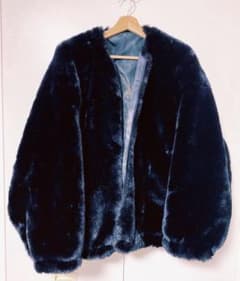 リバーシブル ブルゾン mj8722-Eco fur ×patternedのサムネイル