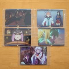 카드 5장 세트 FGO 절대 마수 전선 바빌로니아 웨이퍼 2