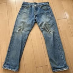 Levi's 501 ストレートデニム W33 L30 ブルーのサムネイル