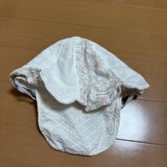 conoco ベビー帽子 ホワイト 花柄のサムネイル