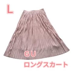 【Ｌ】GU プリーツロングスカートのサムネイル