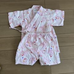 ウサギ柄甚平95cmのサムネイル