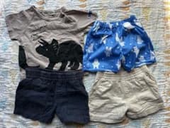 男の子　80cm ショートパンツ　水着　夏セットのサムネイル