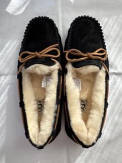 【未使用級】UGG アグムートンスリッポン　モカシン　ダコタ　ブラック24センチ m75660817951_1.jpg?1764811894