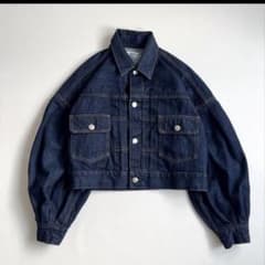 美品 ハイク 別注 バルーンスリーブ デニムジャケット 1 インディゴ 