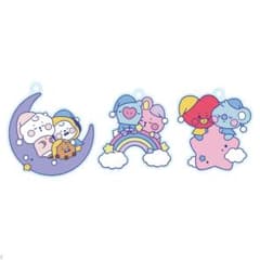 BT21 ALL Puffy Rubber Gummy Keychain ①