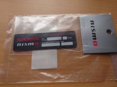 nismo　ニスモオイルチェンジプレートのサムネイル