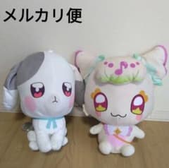 プリキュアぬいぐるみ２点 プリルン 兎山大福