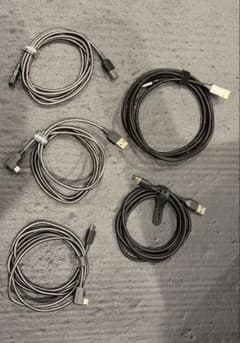 USBケーブル　5本のサムネイル