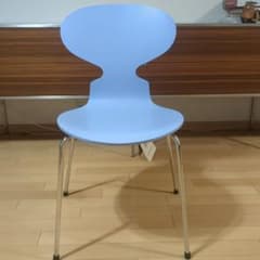 【美品】FritzHansen フリッツハンセンアントチェア　　ラベンダーブルー 美品】FritzHansen フリッツハンセンアントチェア ラベンダーブルー