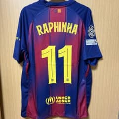 FCバルセロナ 25-26 ホーム 長袖ユニフォーム No.11 ハフィーニャ