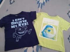 ユニクロ　モンスターズインク　Tシャツ2枚セットのサムネイル