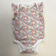 baby GAP 花柄 ロンパース 3-6ヶ月のサムネイル