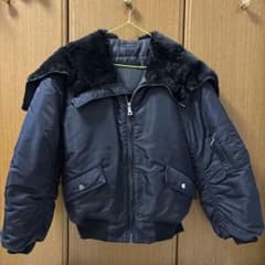 EMODA オールブラックフライトジャケットのサムネイル