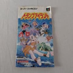 説明書のみトランプアイランドスーパーファミコンレトロゲームSFC
