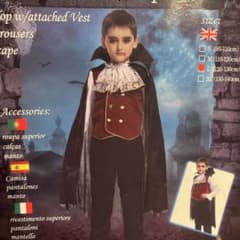 ハロウィン キッズ  ドラキュラマントのみのサムネイル