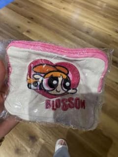 파워 퍼프 걸스 자수 파우치 블러섬