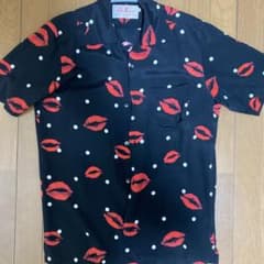 アロハブロッサム キス柄 リップ柄 アロハシャツのサムネイル