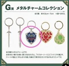 ゼルダの伝説  一番くじ G賞 メタルチャーム ハイリアの盾のサムネイル
