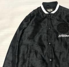 本日値下げ レア　STUSSY オーセンティックギア 総柄 スタジャンのサムネイル
