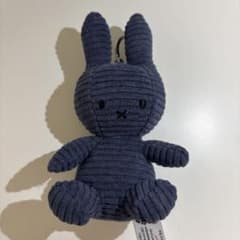 Miffy ミッフィー コーデュロイ キーホルダー ブルーのサムネイル