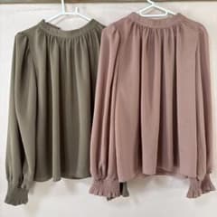 Futier 長袖ブラウス 2色セットのサムネイル