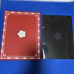 マリクワ　非売品　MARY QUANT バインダー　赤　ファイル　ノベルティー