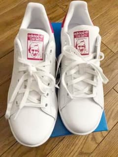 新品未使用 adidas スタンスミス ピンク 23.5のサムネイル