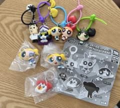 パワーパフガールズ めじるしガチャマスコット 8個セットのサムネイル