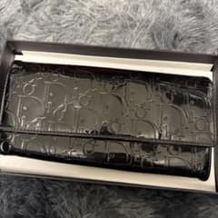 Christian Dior トロッター 長財布 ブラックのサムネイル