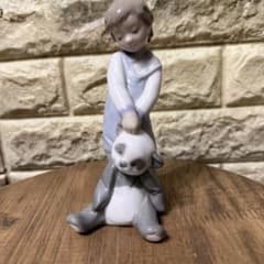 リヤドロ☆美品「僕はお兄ちゃん」箱付属 - メルカリ