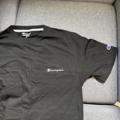 Champion ロゴ刺繍 TシャツM （L相当）タグなし