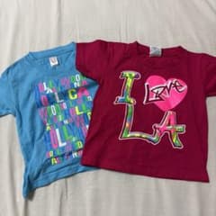 カラフルTシャツ2枚セット 18Mのサムネイル