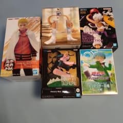 JUMPキャラクター フィギュア まとめ売り 5点セット - メルカリ