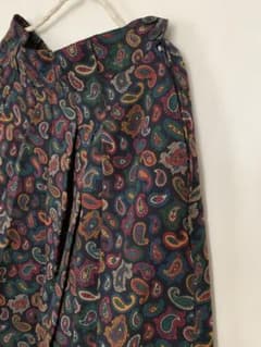 Vintage ペイズリー柄 ロングスカートのサムネイル