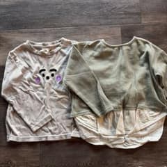 キッズ長袖2枚セット 110cmのサムネイル