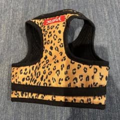 xgirl ヒョウ柄 犬用ハーネス Lのサムネイル