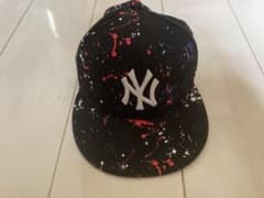 New Era NY ヤンキース キャップ ペイント柄のサムネイル