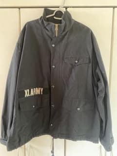 XLARGE ミリタリージャケット ブラック XLのサムネイル