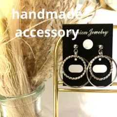 ピアス☆イヤリング☆ダブルフープのサムネイル