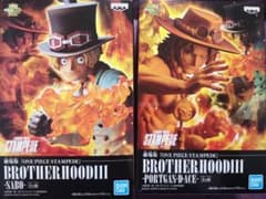 ONE PIECE(ワンピース)　エース　サボ　フィギュア　２体セットのサムネイル