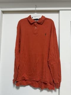 POLO RALPH LAUREN 長袖ポロシャツ オレンジのサムネイル