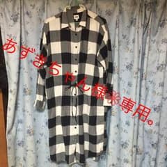 あずきちゃん様❁専用。ネルシャツ ワンピのサムネイル