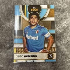【激レア】ディエゴ・マラドーナ ナポリ時代 未使用ステッカー 激レア【ディエゴ・マラドーナ】ナポリ アルゼンチン TOPPS DECO
