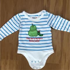うた chan様専用 美品 ☆ はらぺこあおむし☆ ロンパースのサムネイル