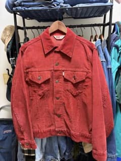 70年代Levi’s 70505コーデュロイ バー希少ガンディ色 サイズ40のサムネイル