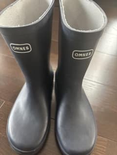 OMNES長靴紺色21cm希少サイズのサムネイル