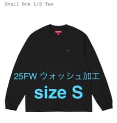 25FW Supreme Small Box L/S Tee 黒S キムタク m75697541547_1.jpg?1767792066