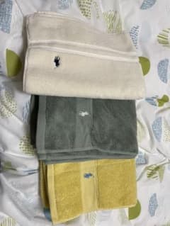 ラルフローレン バスタオル2＆バスマット1セットのサムネイル