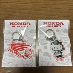 HONDA × ハローキティ アクリルキーホルダー 2点セットのサムネイル